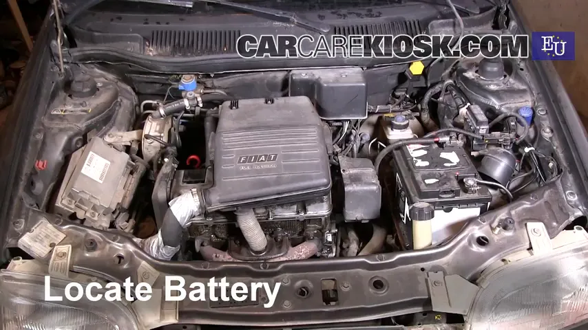 1997 Fiat Punto SX 1.1L 4 Cyl. Battery Jumpstart